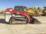 Used Takeuchi Track Loader in yard
